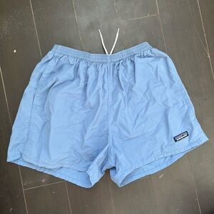 Patagonia Blue Elastic Waist Shorts
